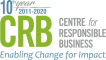 Graphic Design part time job/internship at Multiple locations in Centre For Responsible Business(CRB)